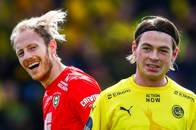 HEI SVEIS! Gjermund Åsen var involvert i det meste da LSK sendte Patrick Berg og Glimt ut av cupen. Foto: Mats Torbergsen / NTB