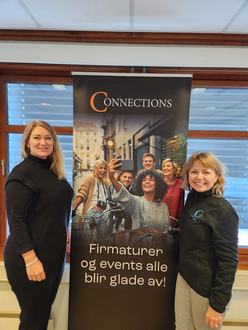 NY AVTALE: Katrine Leiro og Marianne Reistveit i Connections fortsetter som LSKs reisepartner i to nye år.