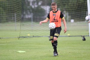 Fredrik Krogstad på trening