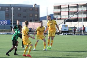 Mats Haakenstad, Frode Kippe og Simen Kind Mikalsen mot Skjetten