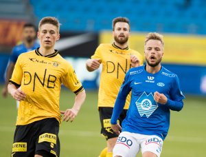 Fredrik Krogstad og Aleksander Melgalvis mot Molde
