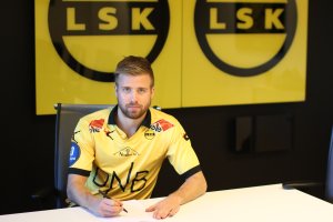 Simen Rafn signerte to års kontrakt med Lillestrøm Sportsklubb