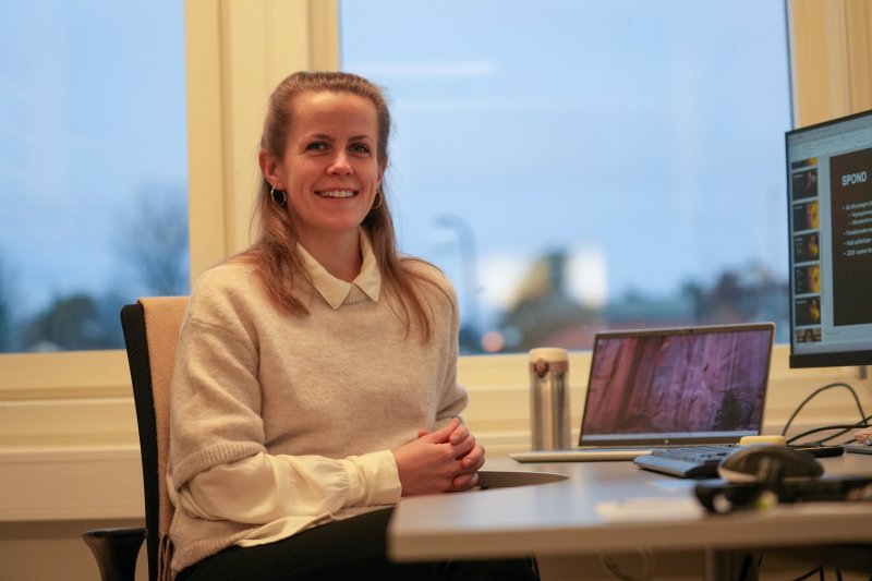 Barnefotball -og samfunnsansvarlig, Eline Rødahl Olsen.