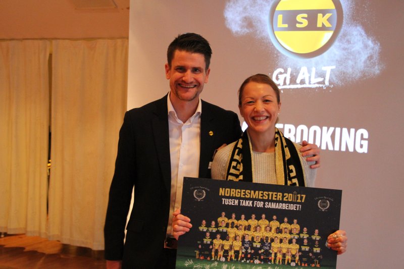 Jane Horpestad fra SATS Elixia fikk premien for å ha booket flest møter