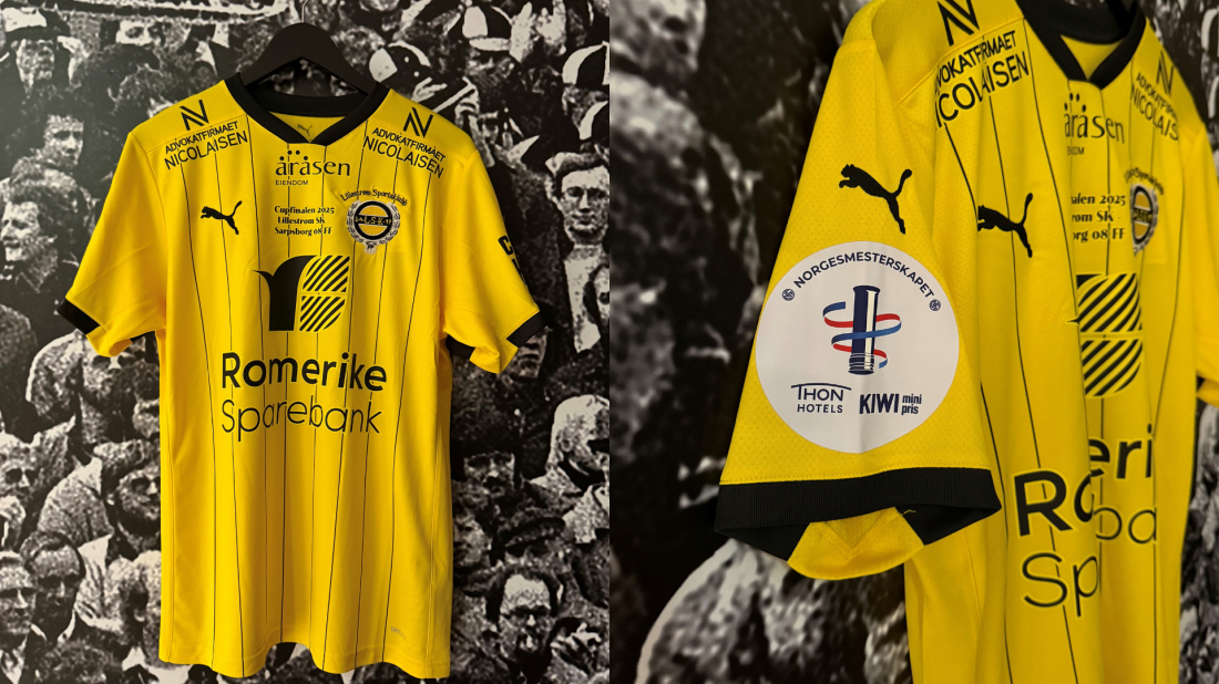 Årets drakt med cupfinale-trykk. Selges eksklusivt i cupfinalebutikken på Lillestrøm Torv. NB: Begrenset antall.&nbsp;