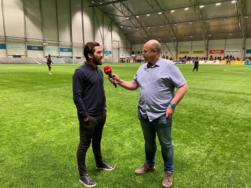 PÅ PLASS: Frederik Holst er LSKs siste signering. Morten Svesengen er mer som en veteran å regne i Romerikes Blad.