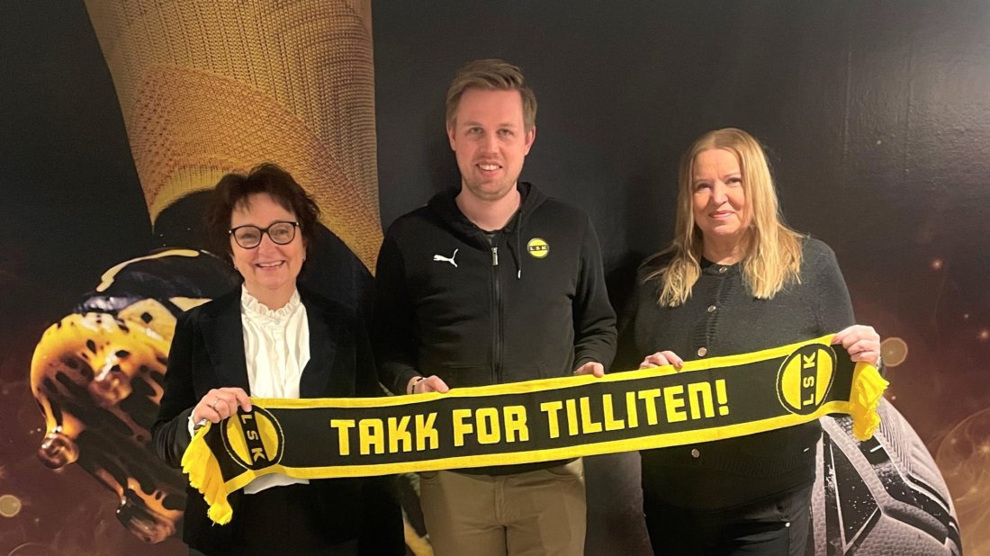 Kunnskapsbyens daglig leder, Inger-Lise Nøstvik, Jørgen Heen Enger i LSK og Marit Thomas i Kunnskapsbyen