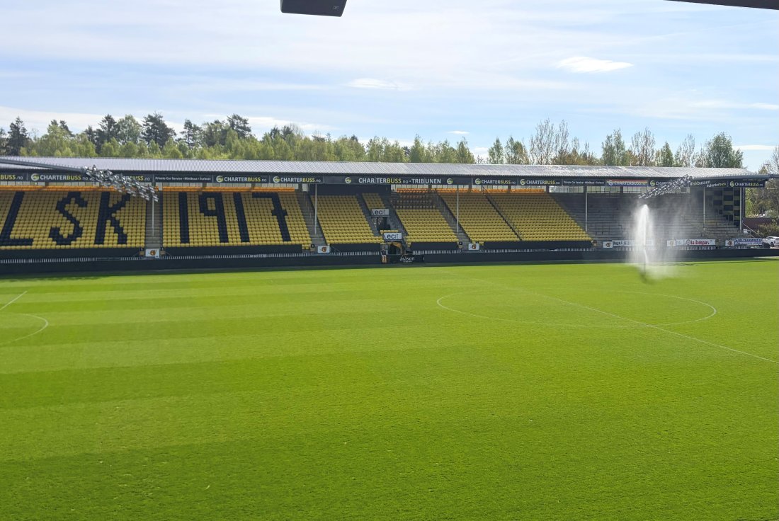 Nymalt tak på Åråsen