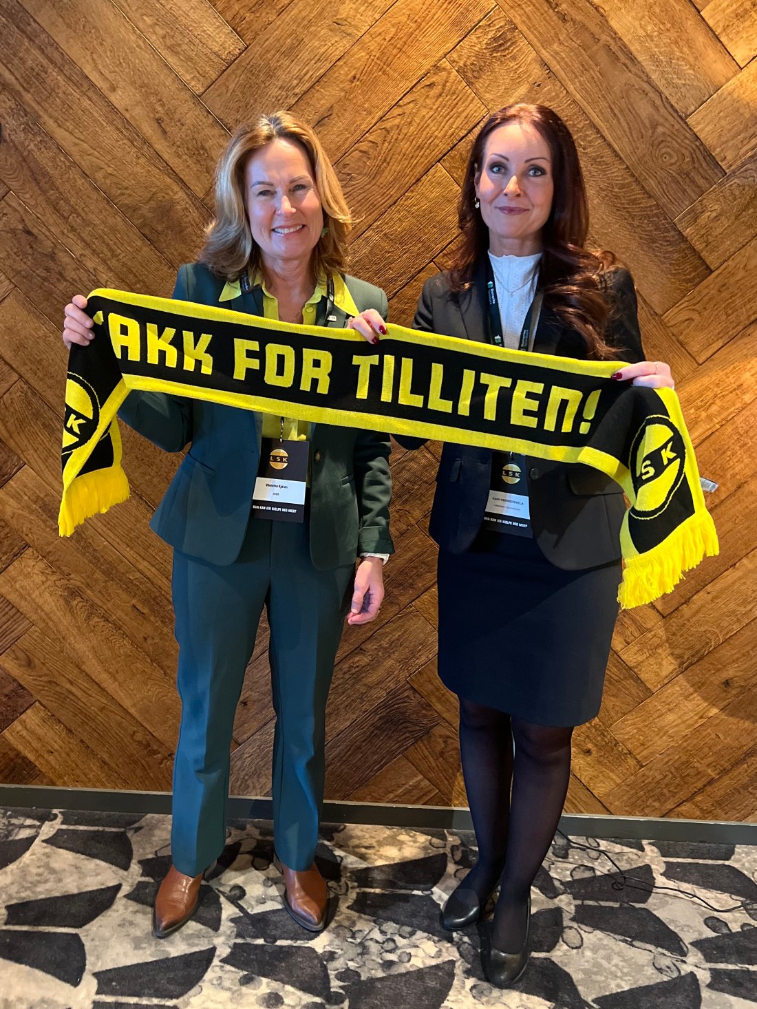 Wenche Kjølen i X ide og Kari Herredsvela i LSK