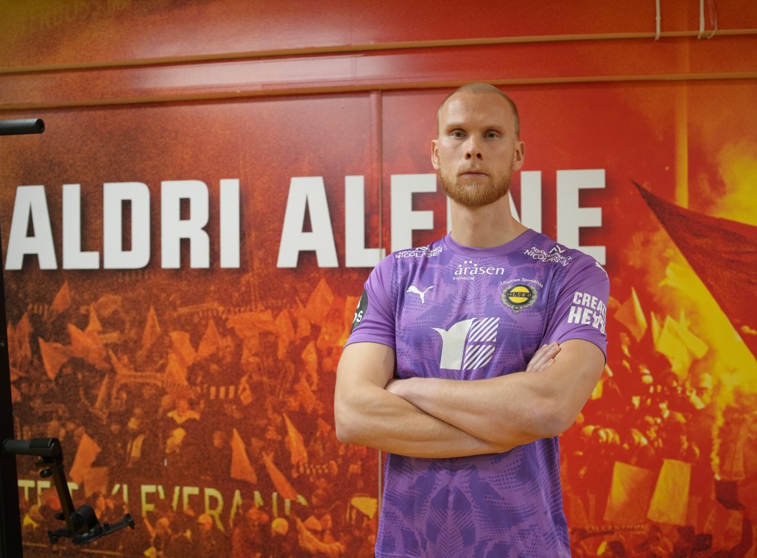 GLEDER SEG: Svenske Pontus Dahlberg gleder seg til å ha Norge og Åråsen som sin nye arbeidsplass.<br />​​​​​