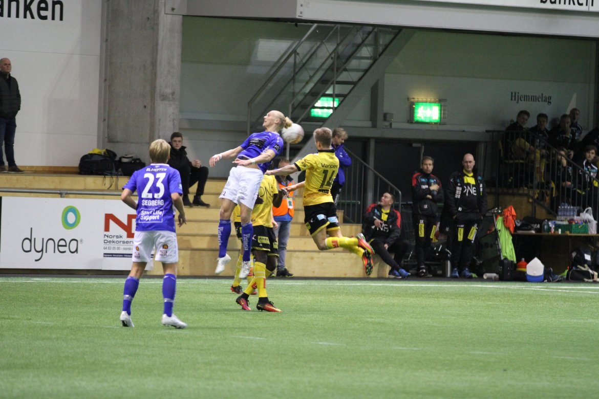 Fredrik Krogstad i duell mot Start