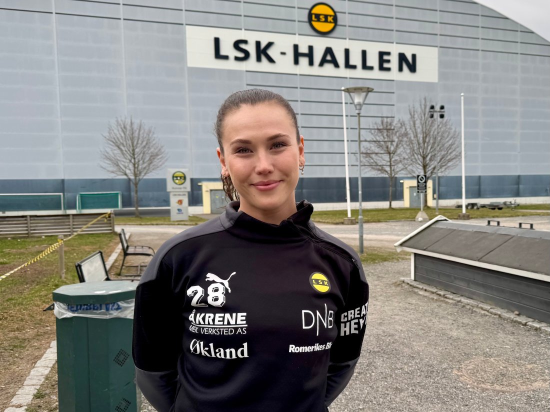 Stolt: Frida Bråttum har spilt ti kamper i Toppserien for Vålerenga. Søndag vil hun senke gamleklubben.